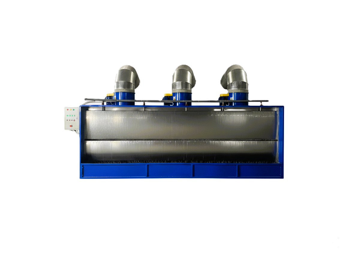 buồng phun sơn 3 quat hút 5,5m