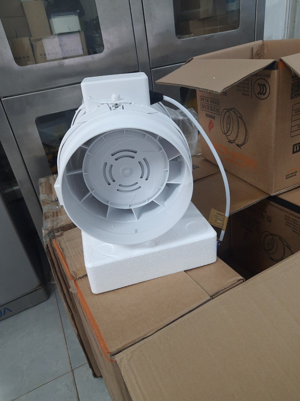 Quạt cấp khí tươi mixed Flow - DPT-200P công suất 125-145w