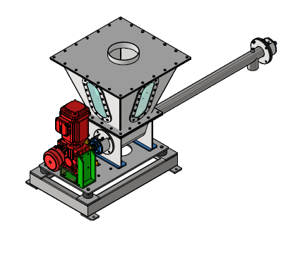 máy định lượng trục vít