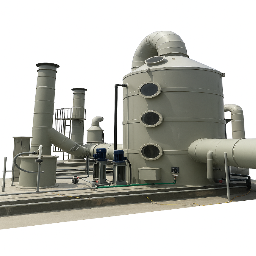tháp xử lý khí thải nhựa PP-1 (Vuoong-web) tháp xử lý khí thải nhựa PP-1 (Vuoong-web)