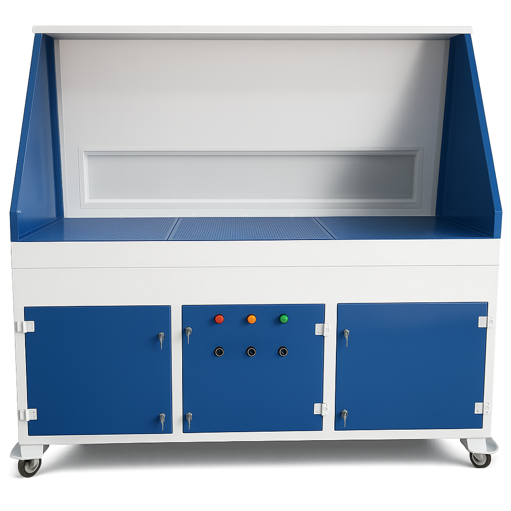 BÀN THAO TÁC CHÀ NHÁM HÚT BỤI CÔNG NGHIỆP